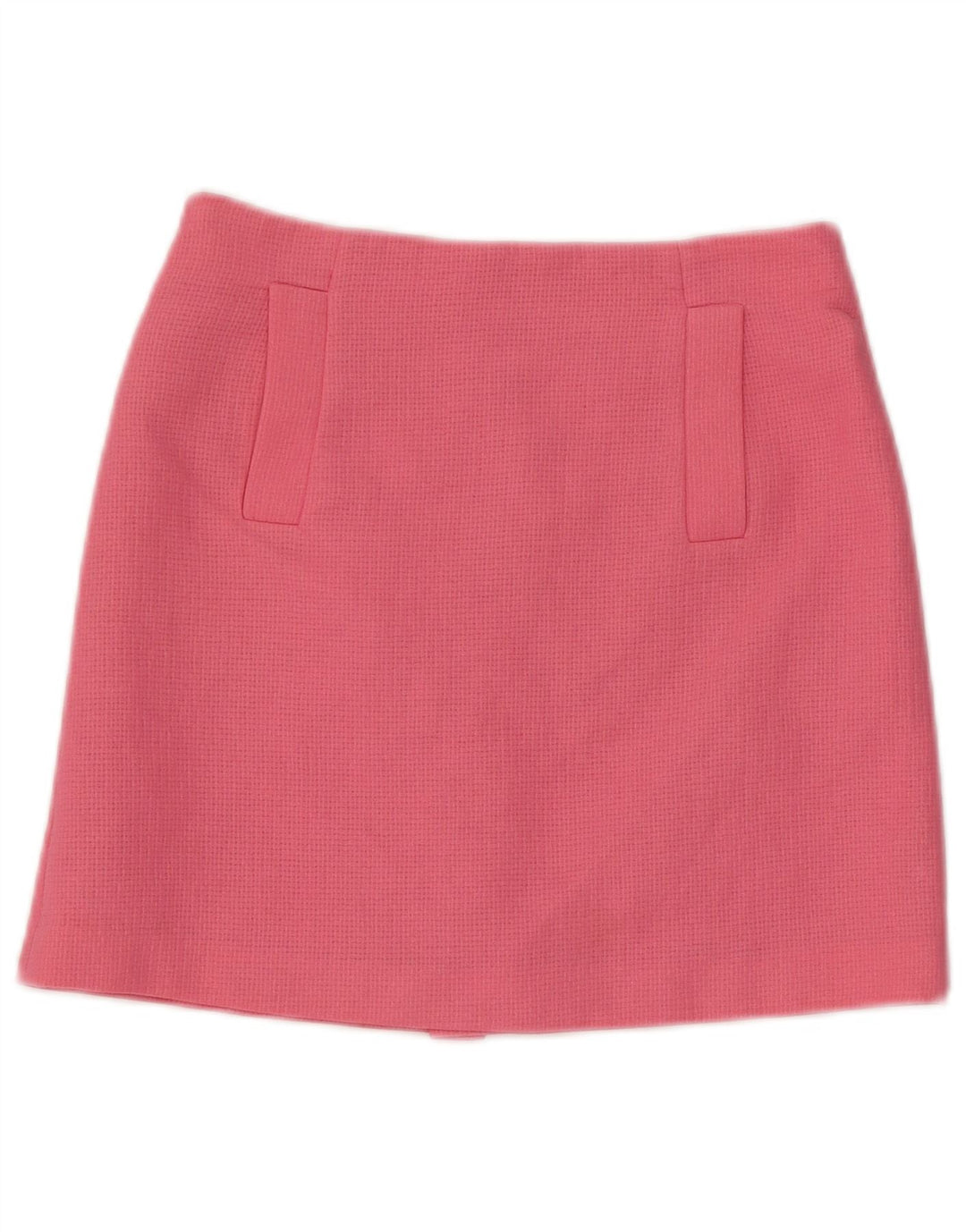 Женская мини-юбка Zara XS W24 розовая из полиэстера