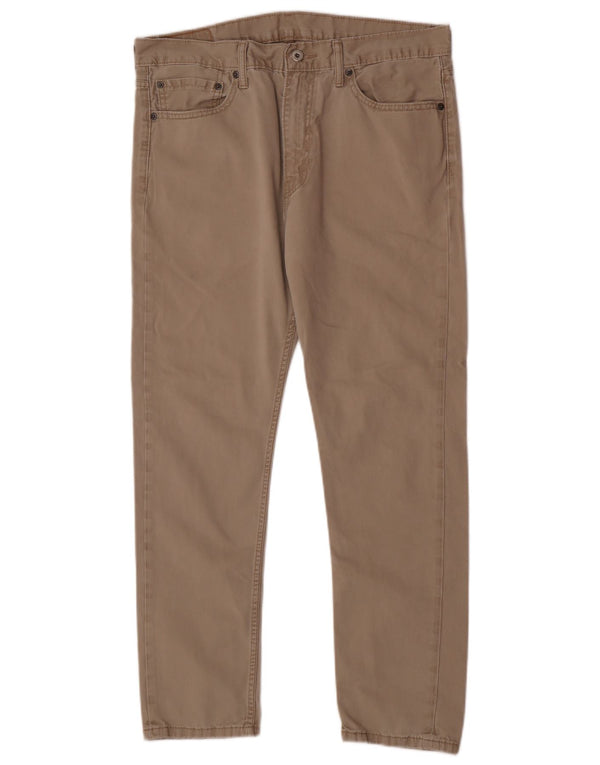 Мужские повседневные брюки скинни Levi's 510 W36 L27, бежевый хлопок