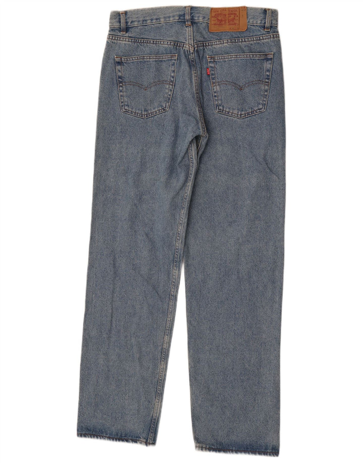 Мужские прямые джинсы Levi's 501 W33 L33 синие