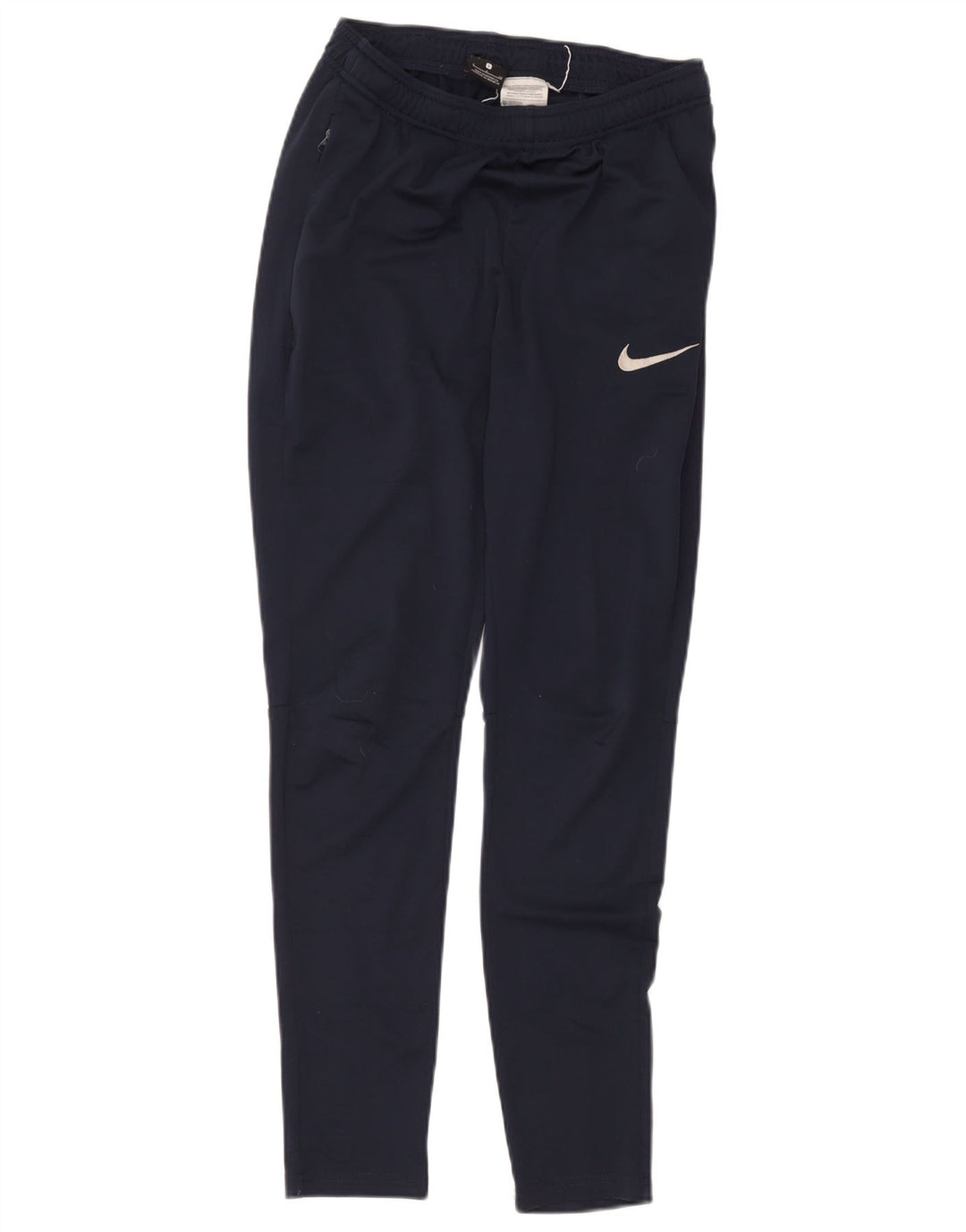 Женские спортивные брюки Nike Dri Fit UK 8, маленькие темно-синие, полиэстер