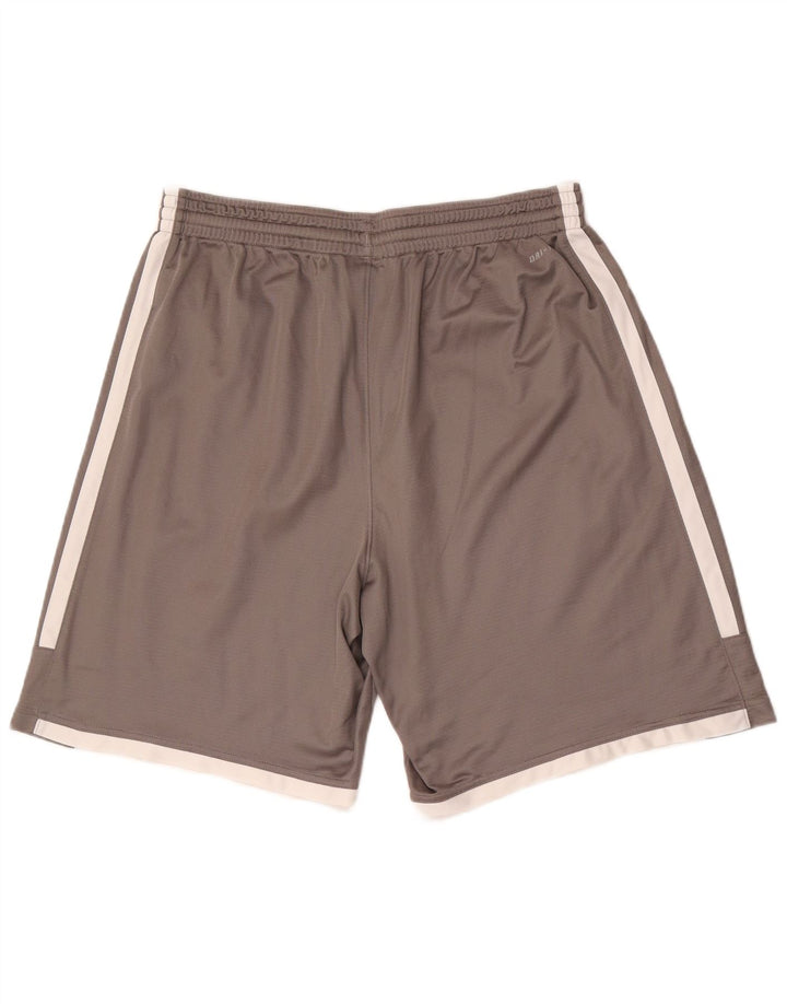 Мужские спортивные шорты Nike Dri Fit XL, серые, полиэстер с цветными блоками