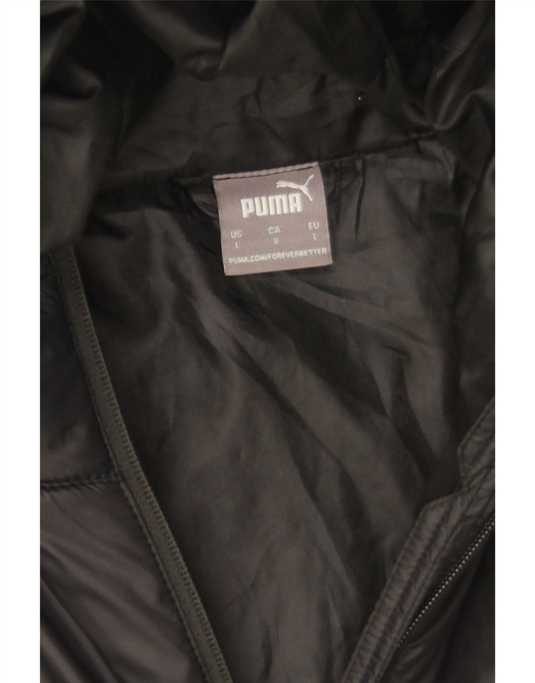 Мужская утепленная куртка с капюшоном Puma UK 40, большая серая, полиэстер