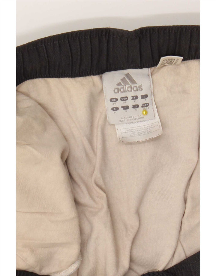 Мужские спортивные шорты Adidas с рисунком, большие черные из полиэстера