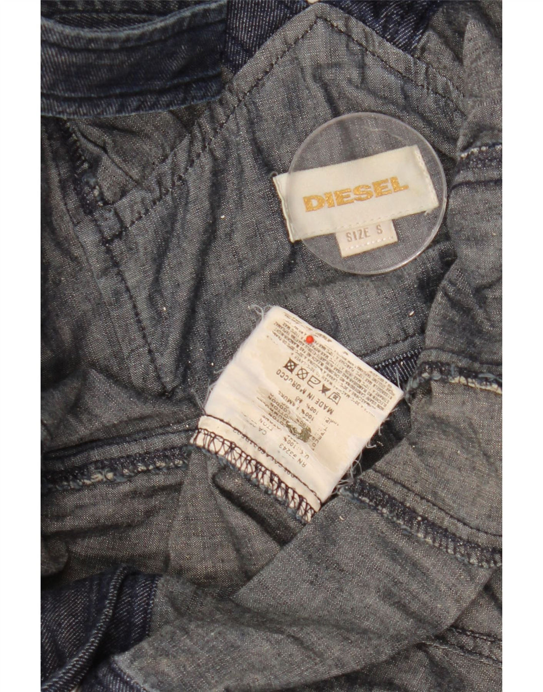 Женский комбинезон Diesel UK 8, маленький серый, хлопок