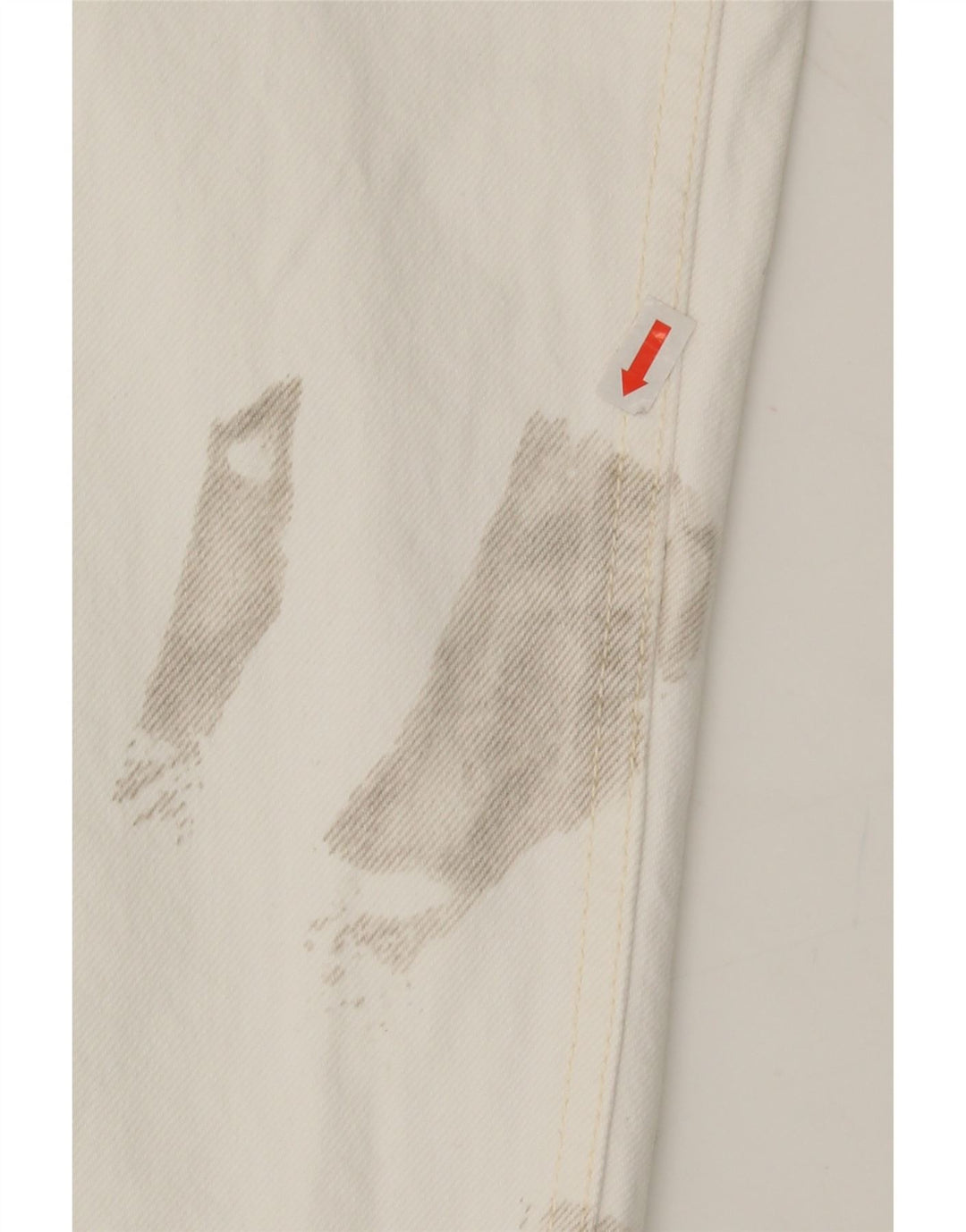 ZARA Mens Slim Jeans EU 38 Small W30 L25 White Cotton Vintage Zara and Second-Hand Zara from Messina Hembry 