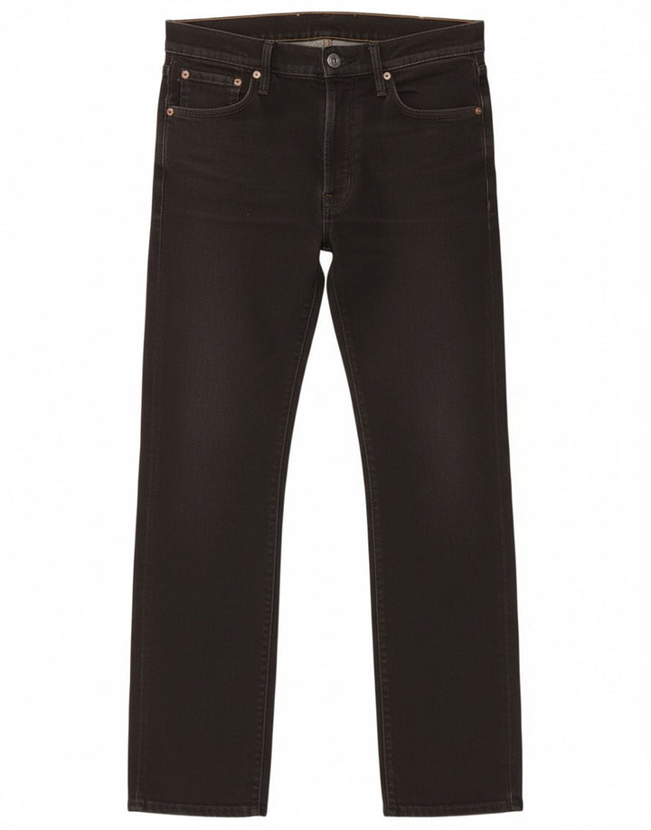 Женские прямые джинсы Levi's 314 Shaping W28 L30, черные