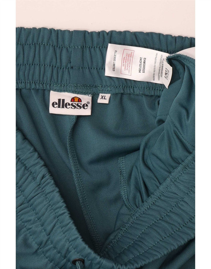 Женские спортивные брюки Ellesse XL, синие, полиэстер с цветными блоками