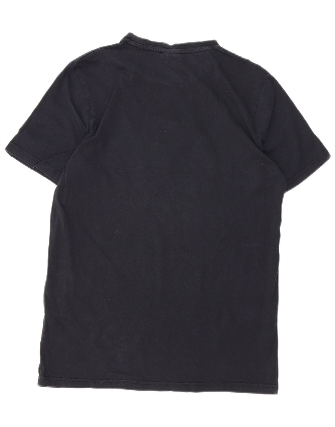 ELLESSE Mens Graphic T-Shirt Top Large Black Cotton