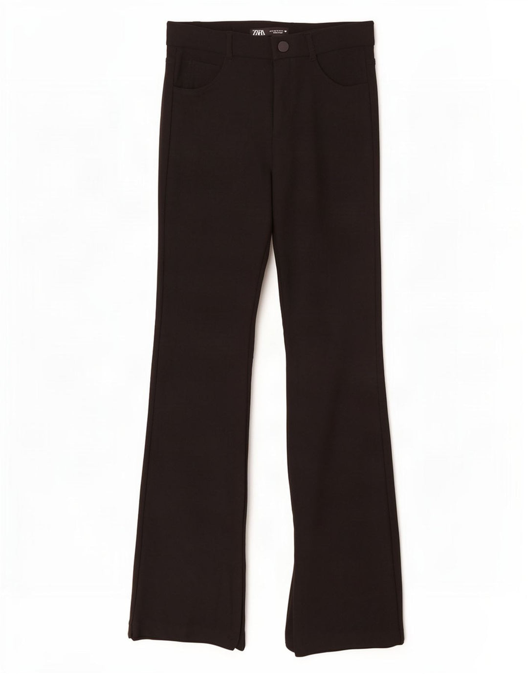 Женские повседневные брюки-клеш Zara Medium W28 L33, черные