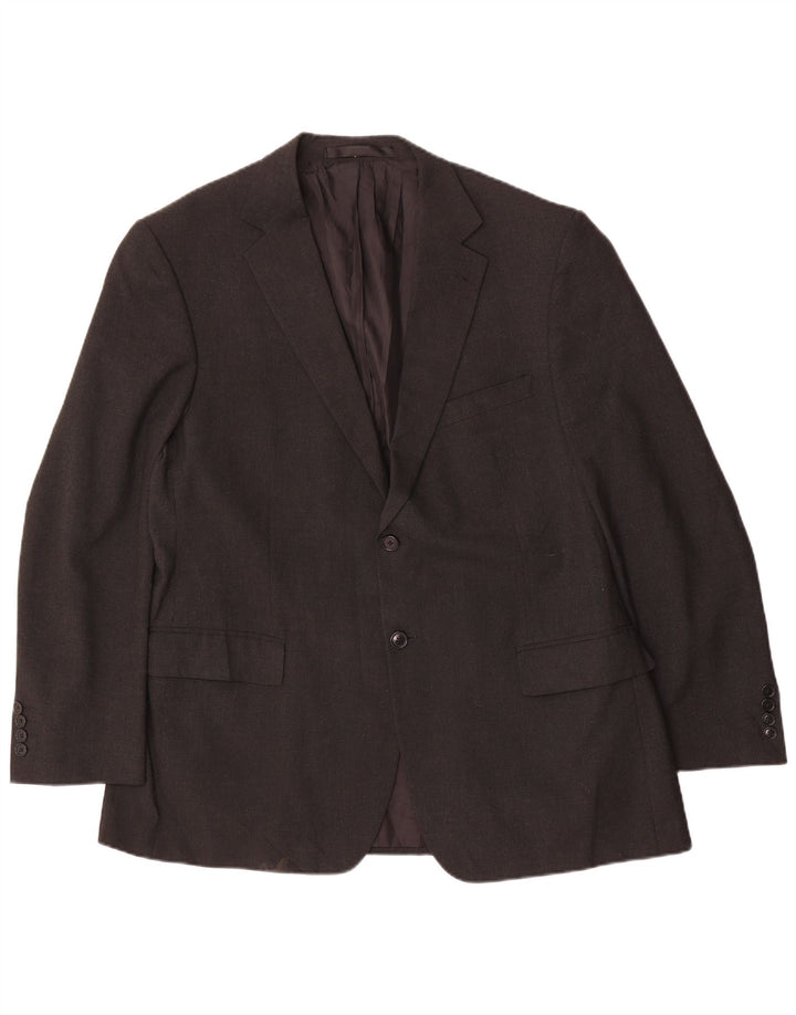 Мужской пиджак на двух пуговицах Marks & Spencer UK 44 XL, серый полиэстер