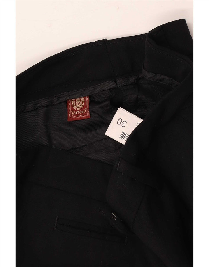 Dondup Женские укороченные брюки W30 L24 Черные вискозы