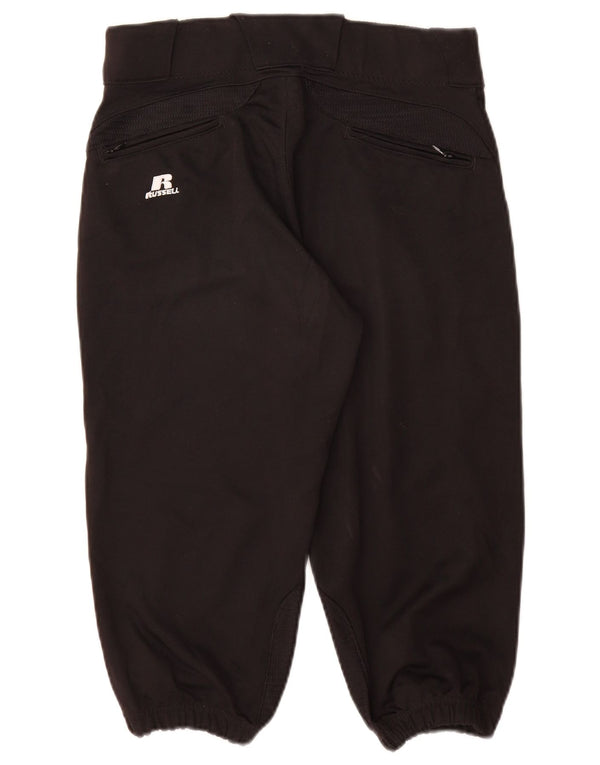 Женские джоггеры Russell Athletic Капри, средние W28 L19, черные