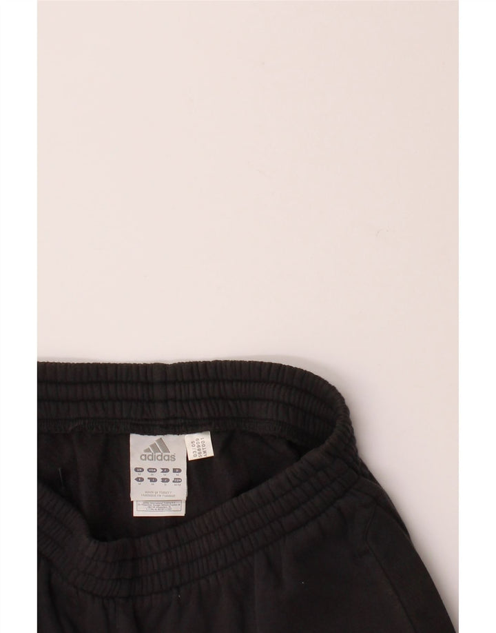 ADIDAS Mens Tracksuit Trousers Medium  Black Cotton Vintage Adidas and Second-Hand Adidas from Messina Hembry 
