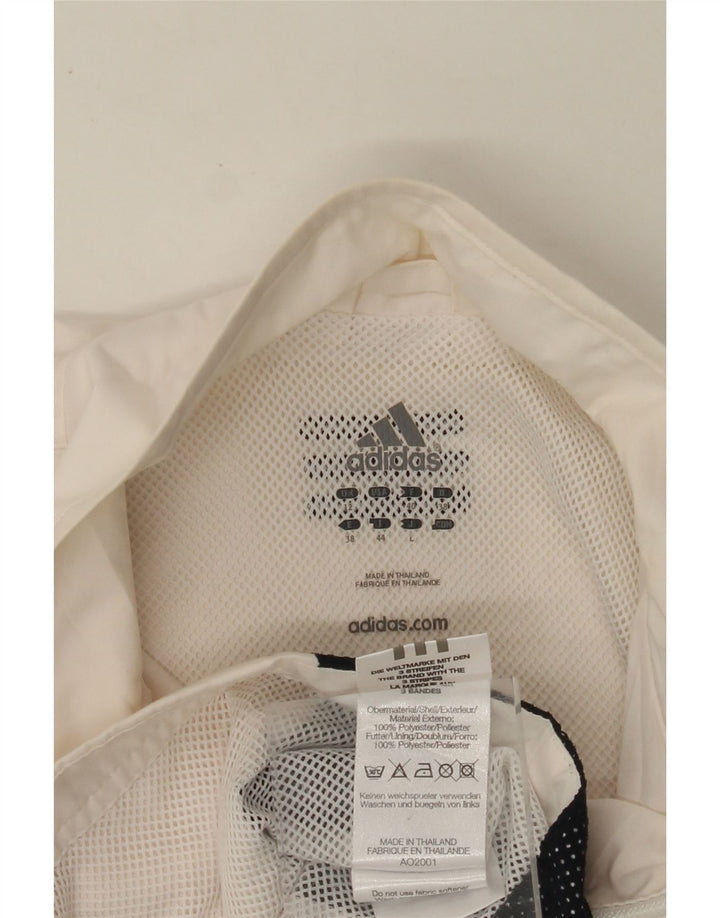 Женский спортивный костюм ADIDAS Top Jacket UK 12 Medium White Colorblock