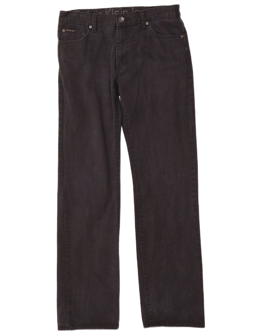 Мужские прямые джинсы Calvin Klein W33 L34 темно-синие, хлопок