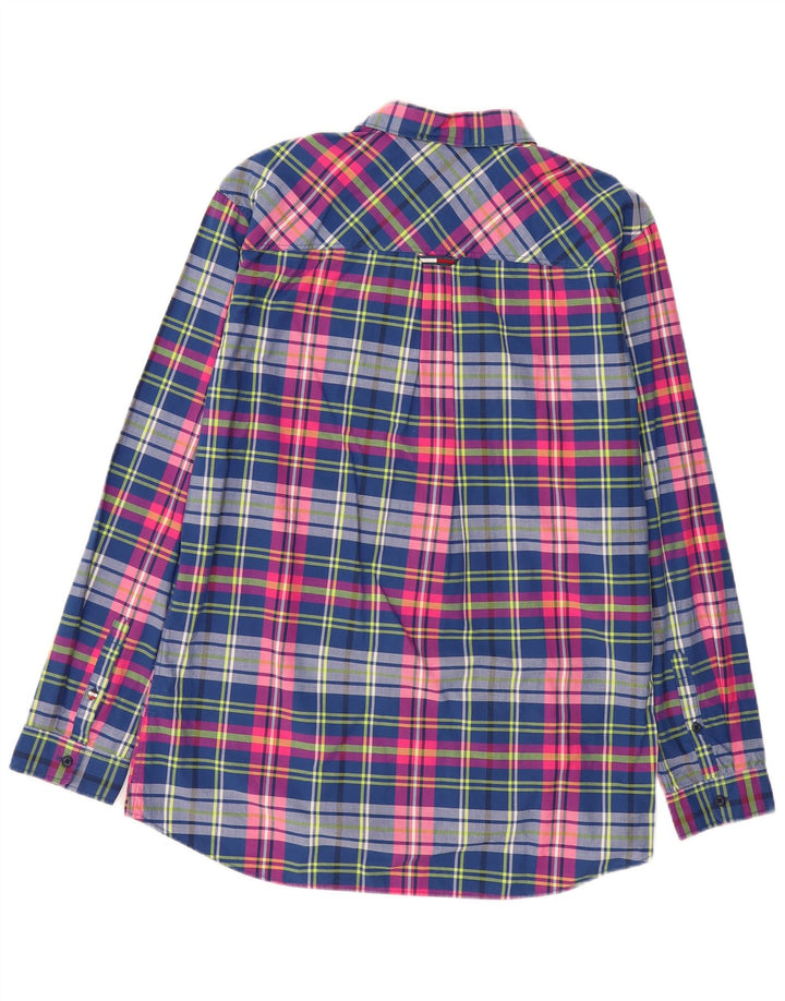 TOMMY HILFIGER Мужская рубашка стандартного кроя XL, темно-синяя клетка, хлопок