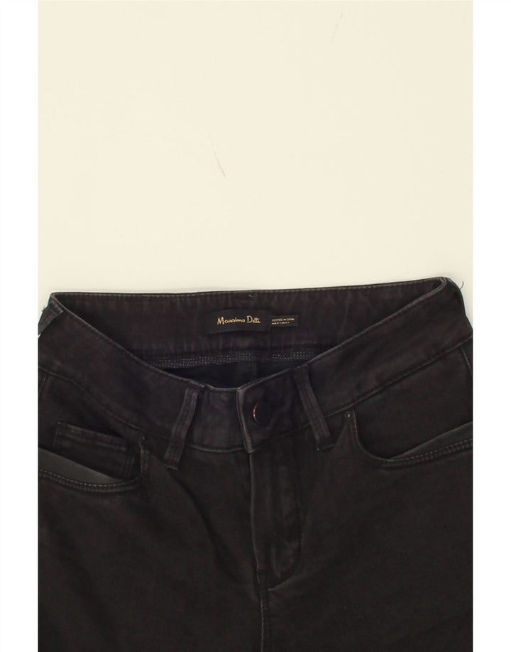 MASSIMO DUTTI Womens Skinny Jeans W24 L31 Black Vintage Massimo Dutti and Second-Hand Massimo Dutti from Messina Hembry 