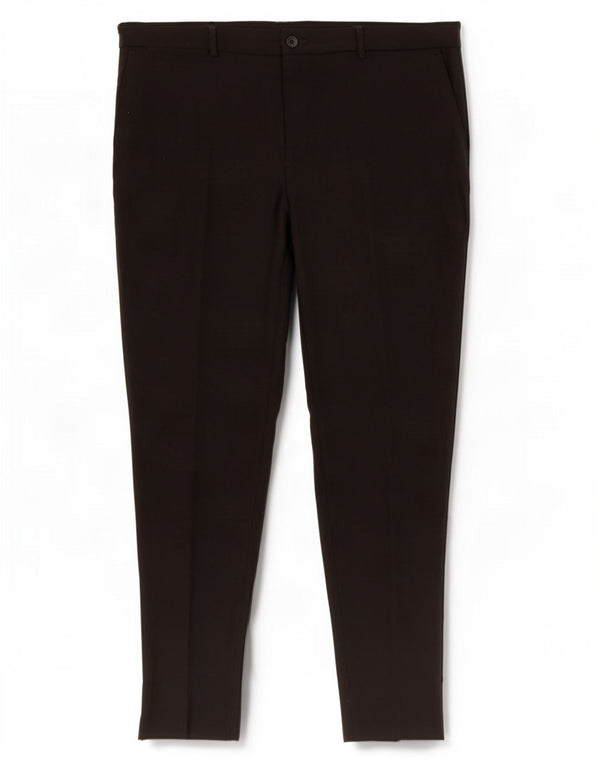Мужские узкие брюки-чиносы Zara EU 44, большие W34 L30, черные, вискоза