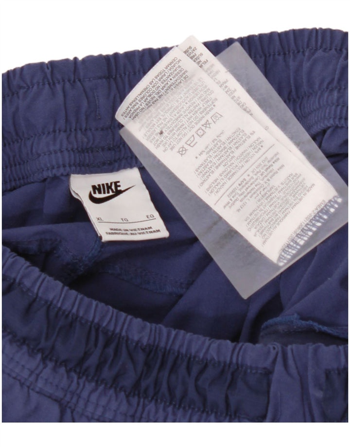 Мужские спортивные брюки NIKE Air Max с графическим принтом, брюки-джоггеры XL, темно-синий, нейлон