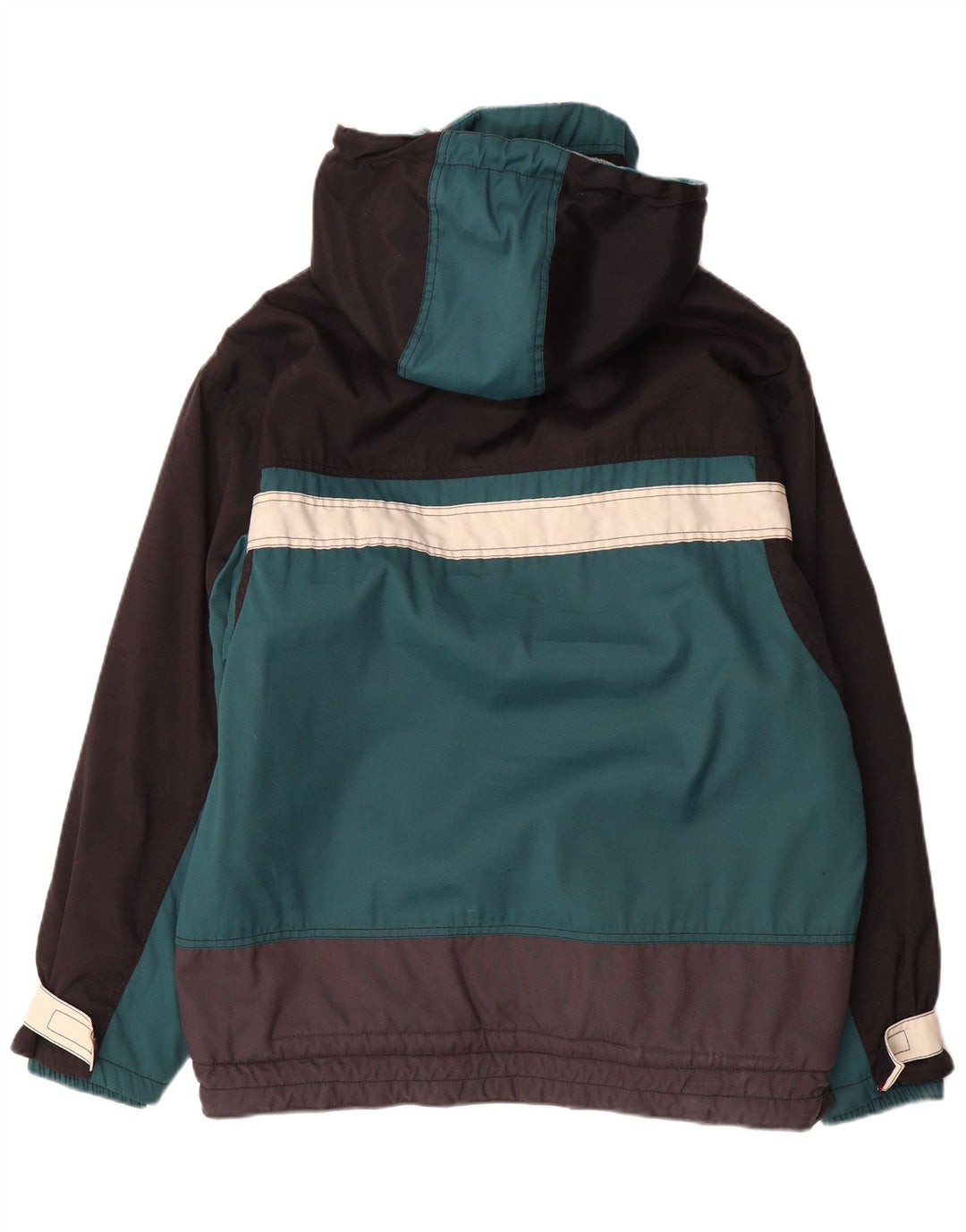 Мужская лыжная куртка Fila с капюшоном IT 48 Medium Green Colorblock