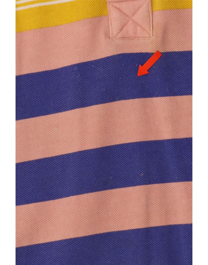 Женский свитер-свитшот CREW CLOTHING UK 16, большие разноцветные полоски