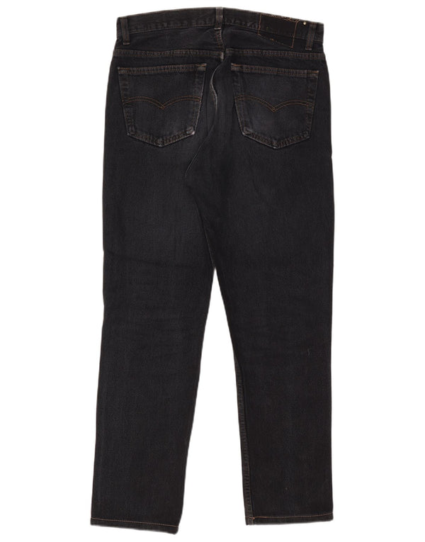 Мужские зауженные джинсы Levi's W32 L30 черные