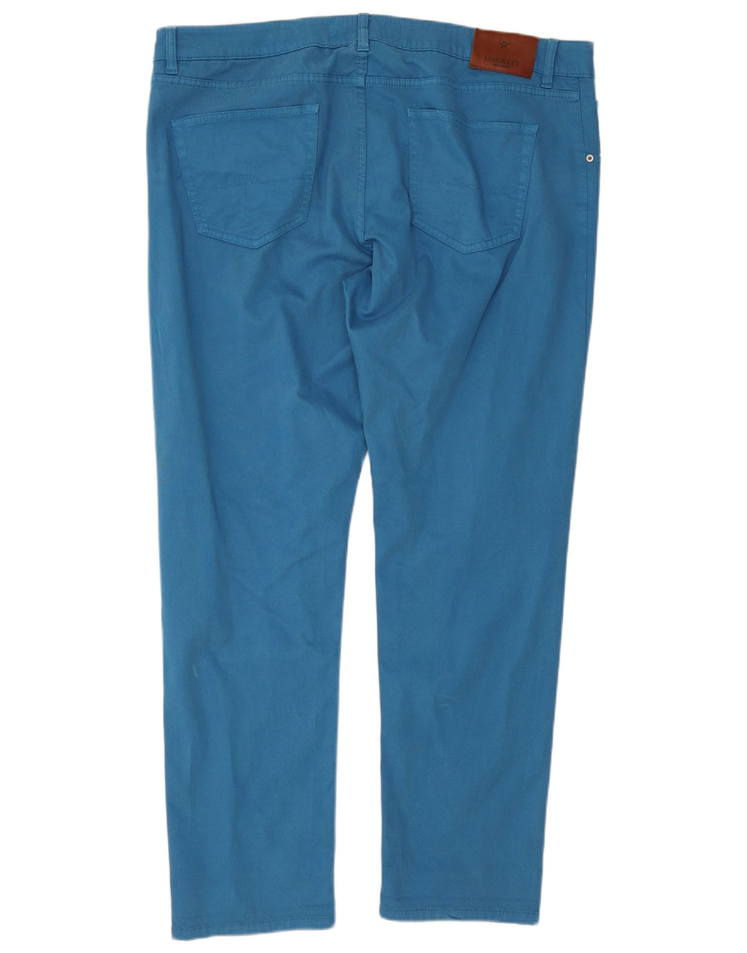 Hackett Мужские прямые повседневные брюки W44 L31 синие, хлопок
