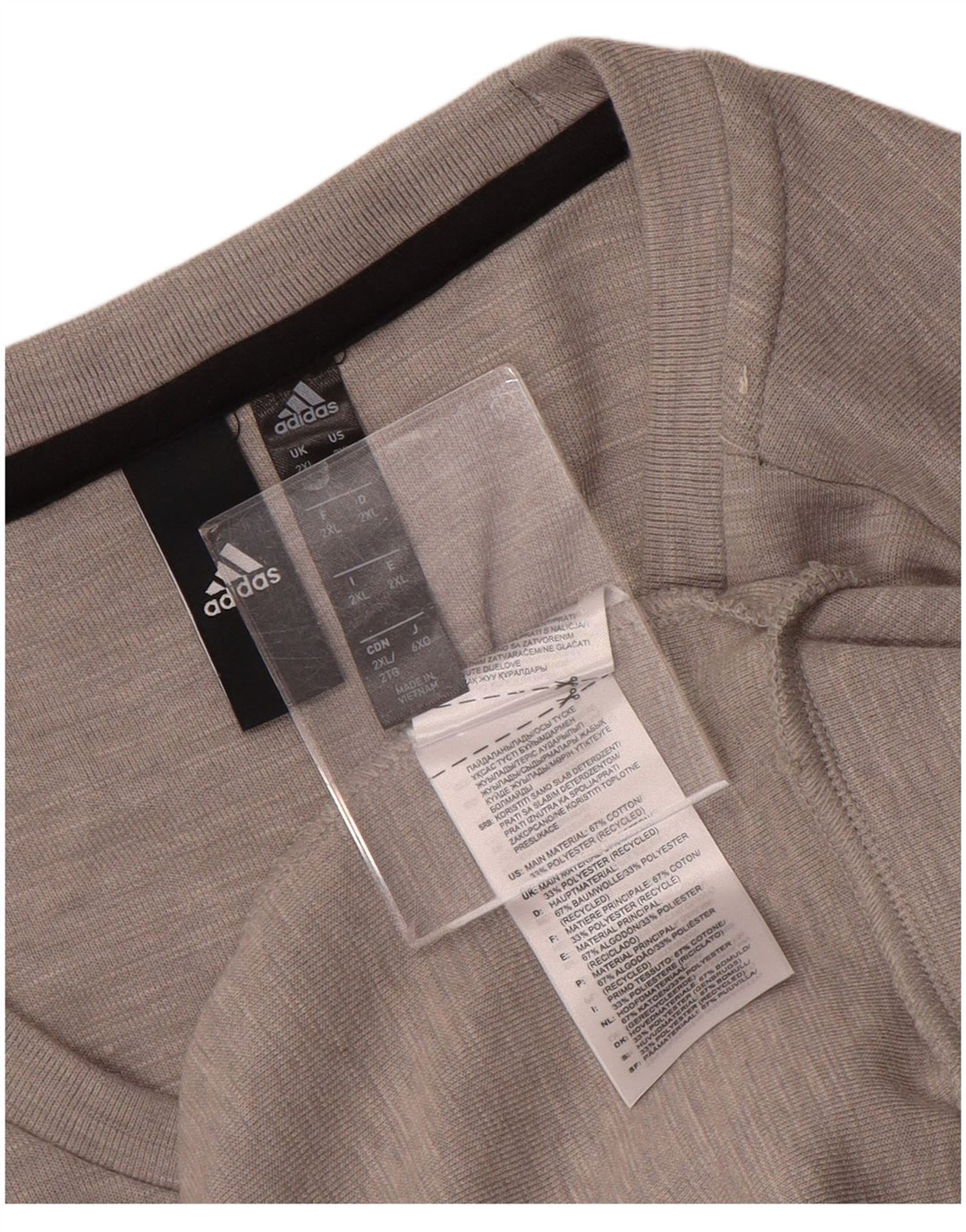 Мужской свитер Adidas Jumper 2XL Серый