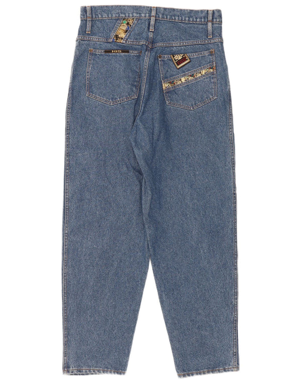 HENRY I SIEGEL H.I.S Womens Tapered Jeans EU 44 XL W35 L31 Blue Cotton