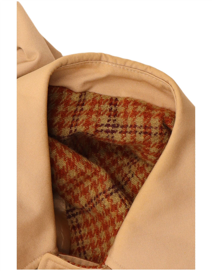 Винтажное женское пальто UK 12, средний бежевый