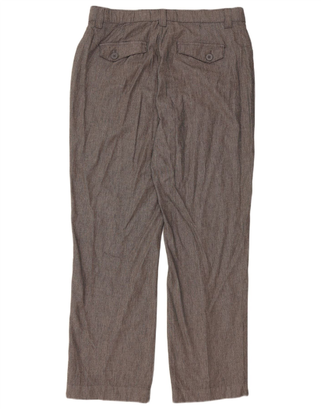 Женские прямые повседневные брюки LEE, размер США 12, большой размер W34 L30, серый хлопок в клетку