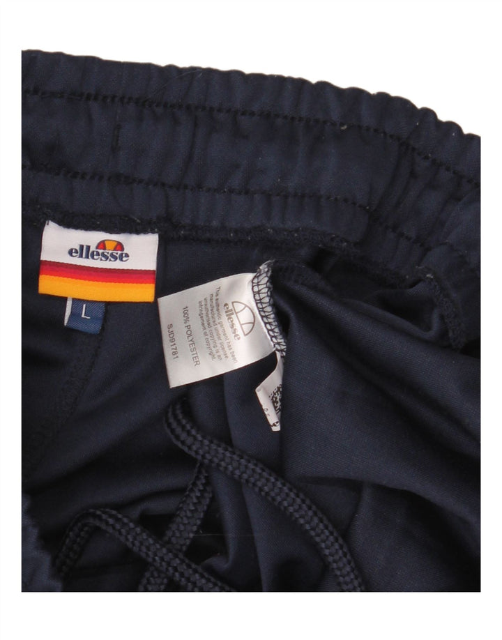 Мужские спортивные брюки Ellesse, большие темно-синие, полиэстер