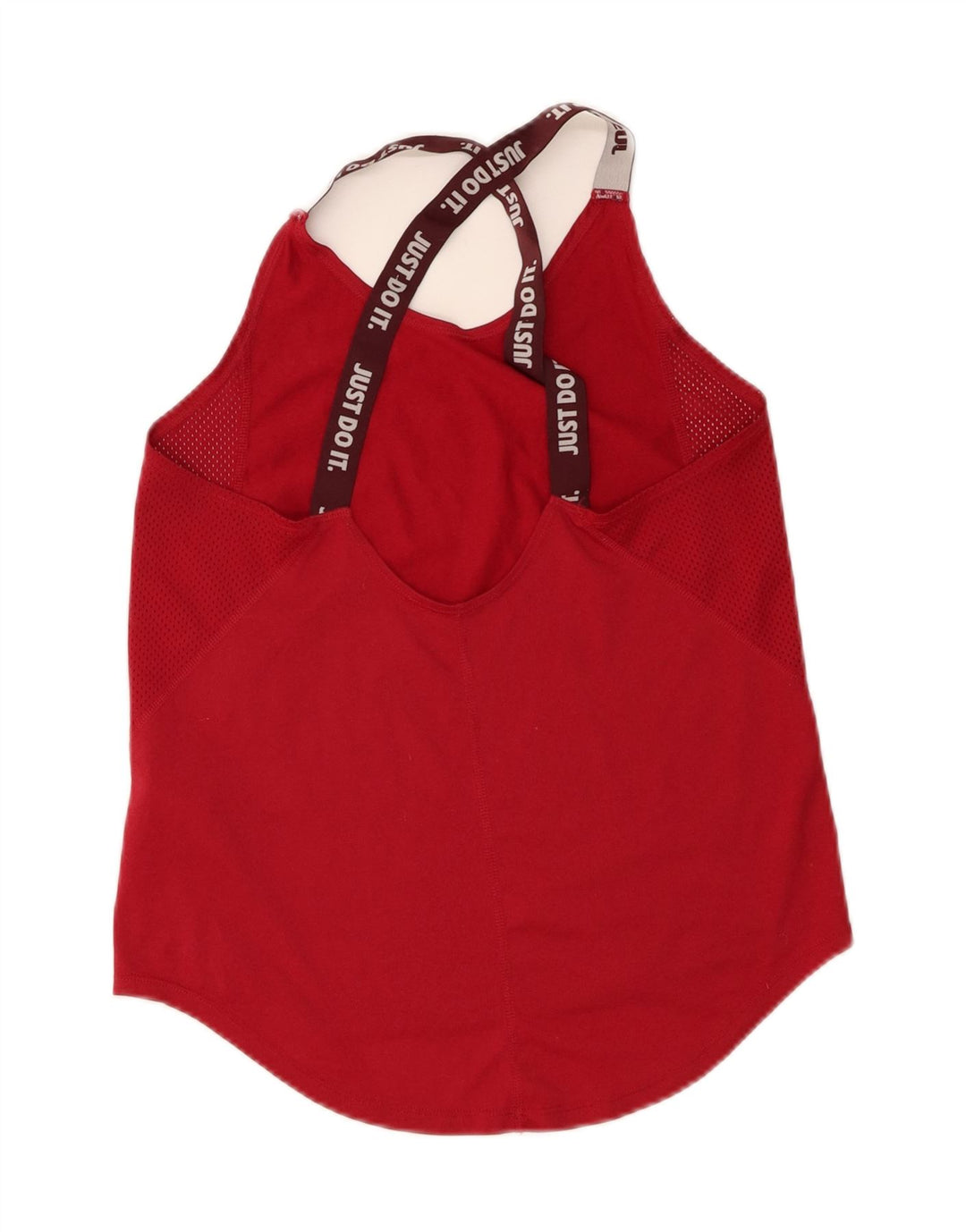 Женский жилет Nike Dri Fit Top UK 12, средний красный полиэстер