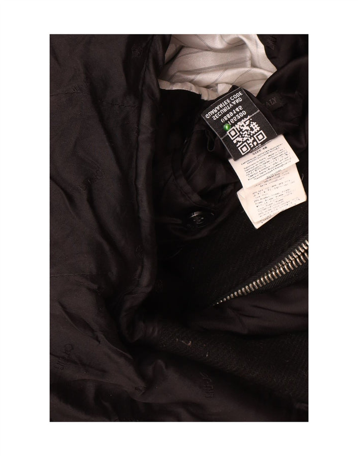 Мужское пальто с капюшоном Liu Jo IT 48 Medium Black Wool