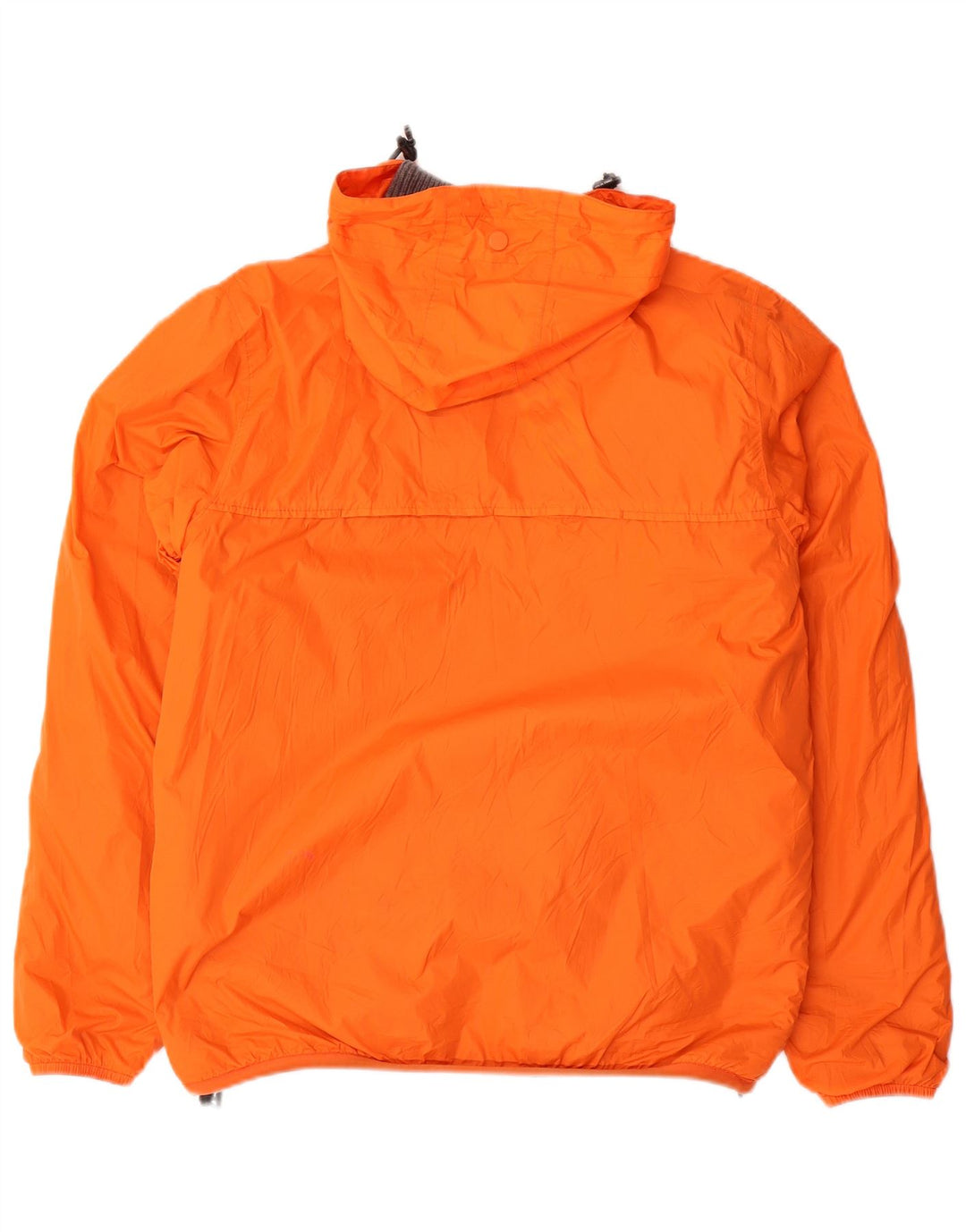 Мужская двусторонняя куртка K-WAY с капюшоном UK 36, маленькая, серая, полиамид