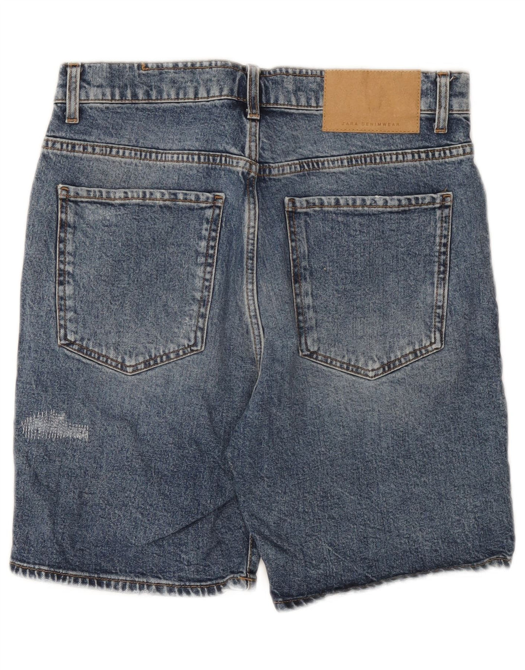 Мужские джинсовые шорты Zara EU 40 Medium W31, синие, хлопок