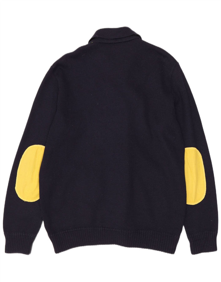 Мужской кардиган Navigare XL, темно-синий, шерсть