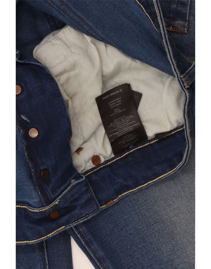 Мужские прямые джинсы G-STAR 3301 W35 L32 синие, хлопок