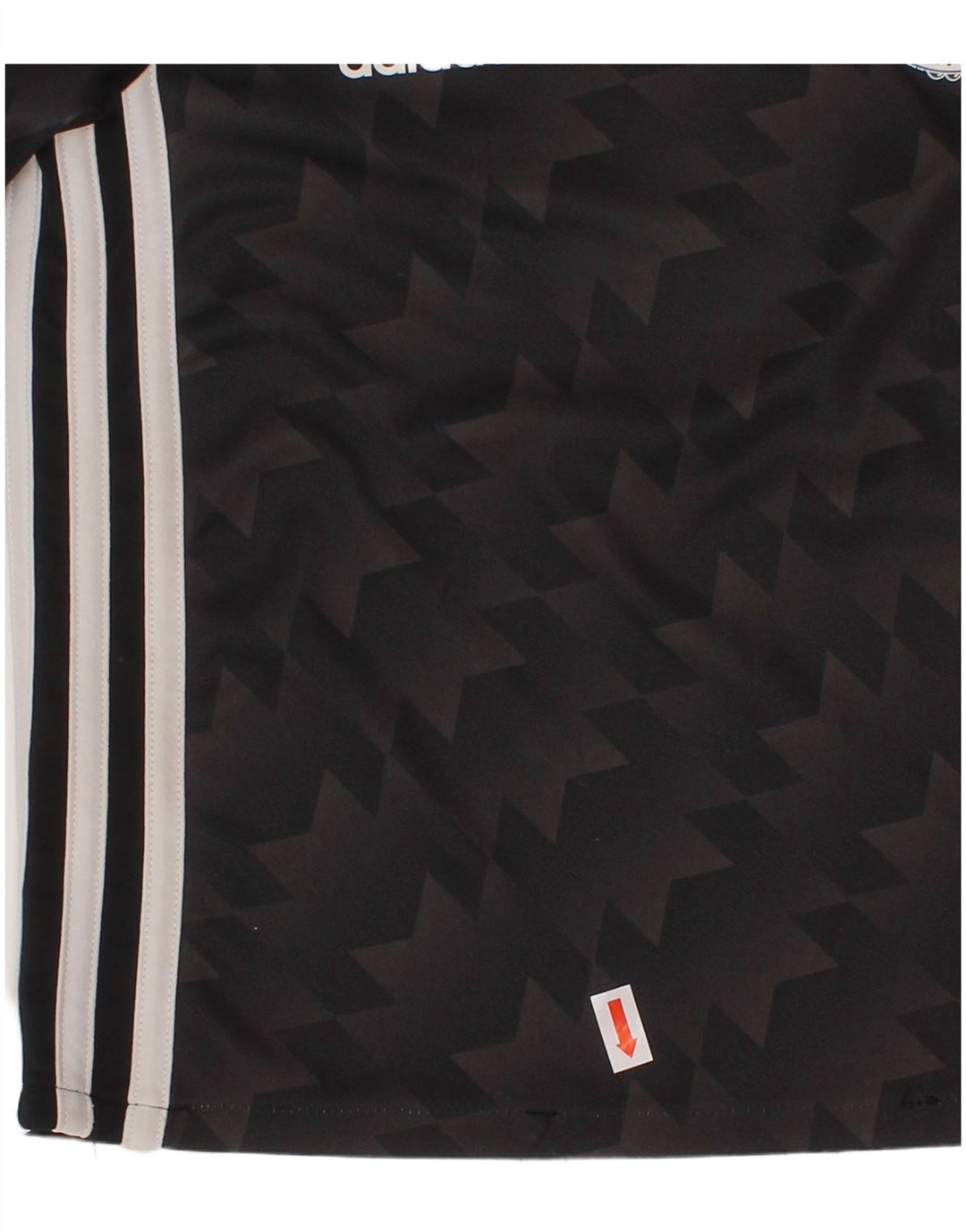 Футболка ADIDAS с рисунком Manchester United для мальчиков 4–5 лет, черная