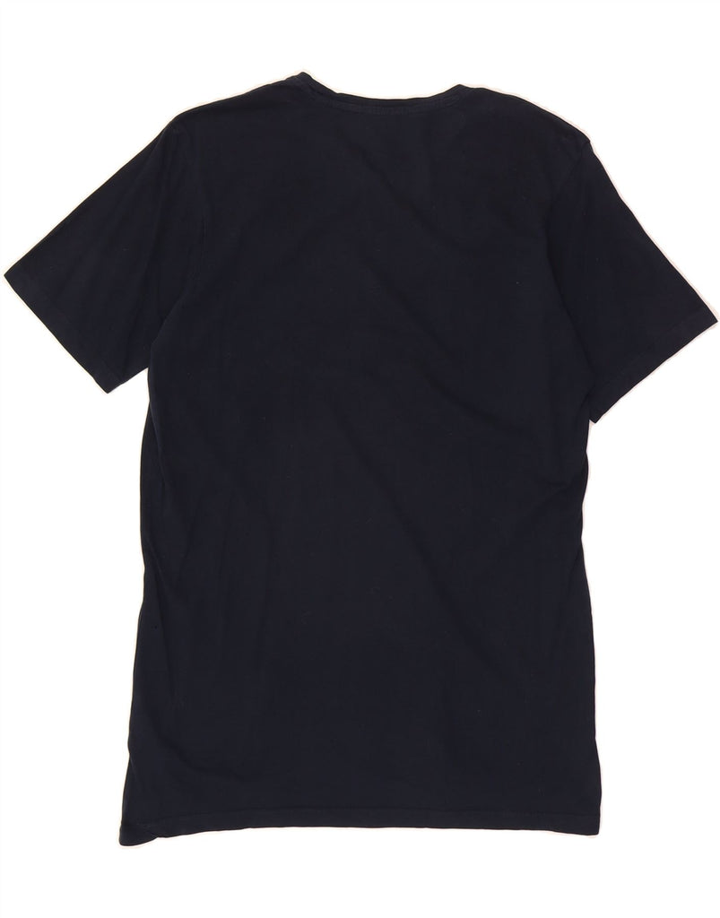 THE KOOPLES Mens Graphic T-Shirt Top Small Navy Blue Cotton Funny Vintage The Kooples and Second-Hand The Kooples from Messina Hembry 