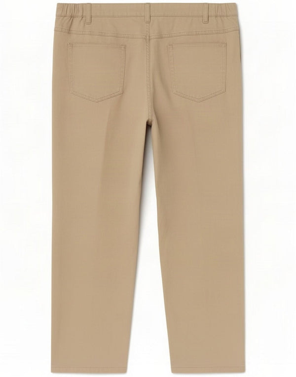 Женские повседневные широкие брюки Marks & Spencer UK 22 3XL W42 L30 бежевые