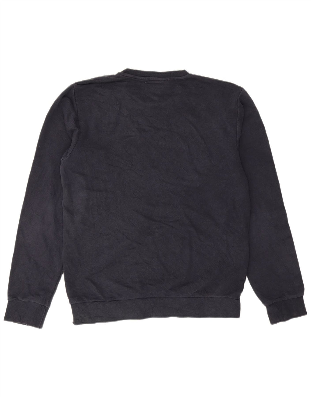 Мужской свитер Adidas Джемпер среднего размера, темно-синий, хлопок