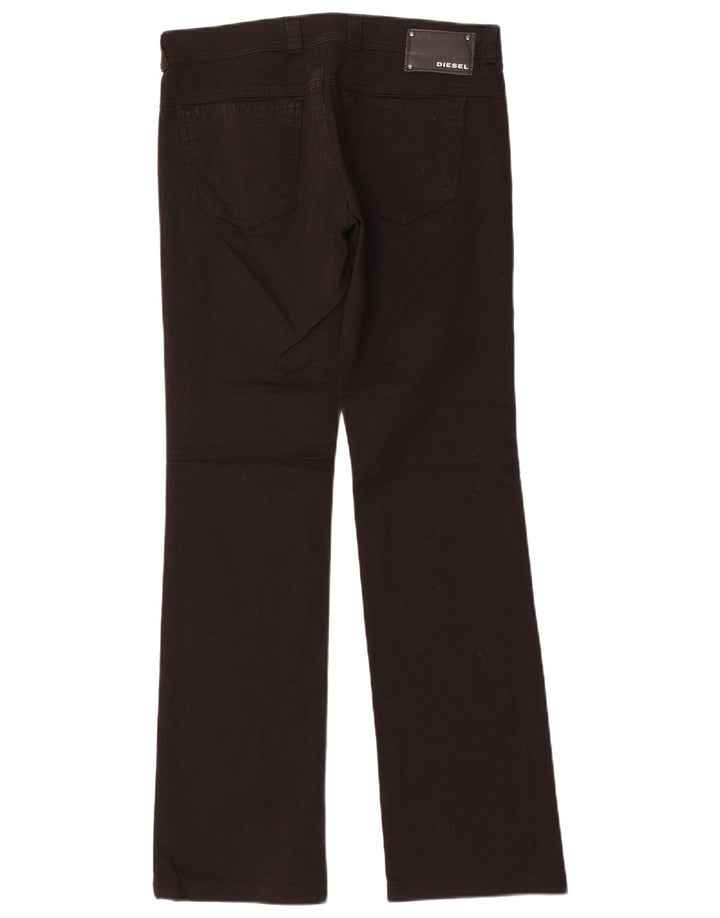 Женские прямые джинсы Diesel W29 L32, черный хлопок