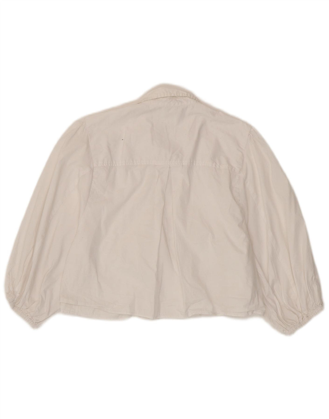 Женская блузка-рубашка Zara UK 18 XL, белая
