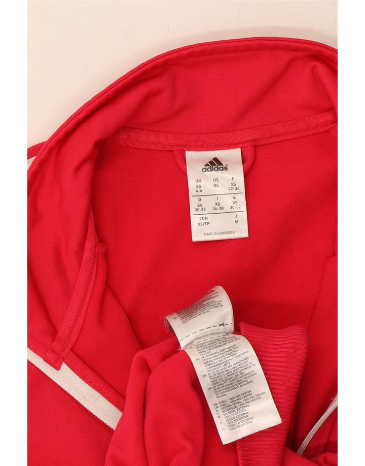 Женский спортивный костюм ADIDAS, верхняя куртка UK 4/6 XS, розовый полиэстер