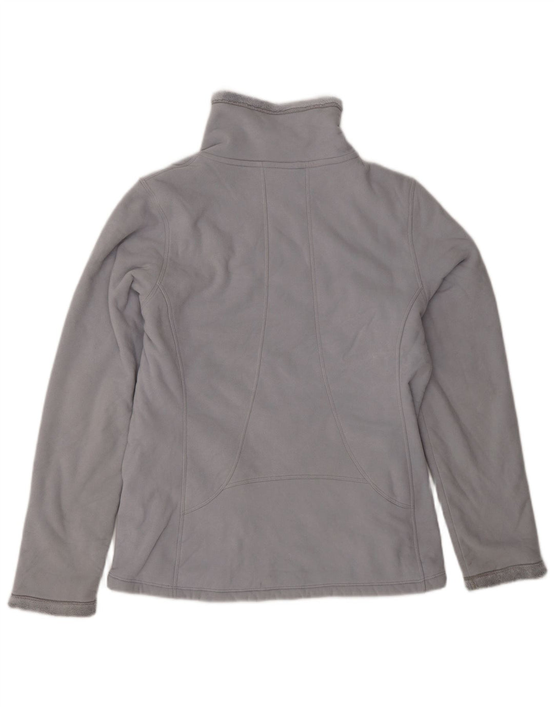 Женская флисовая куртка THE NORTH FACE UK 14, полиэстер среднего серого цвета