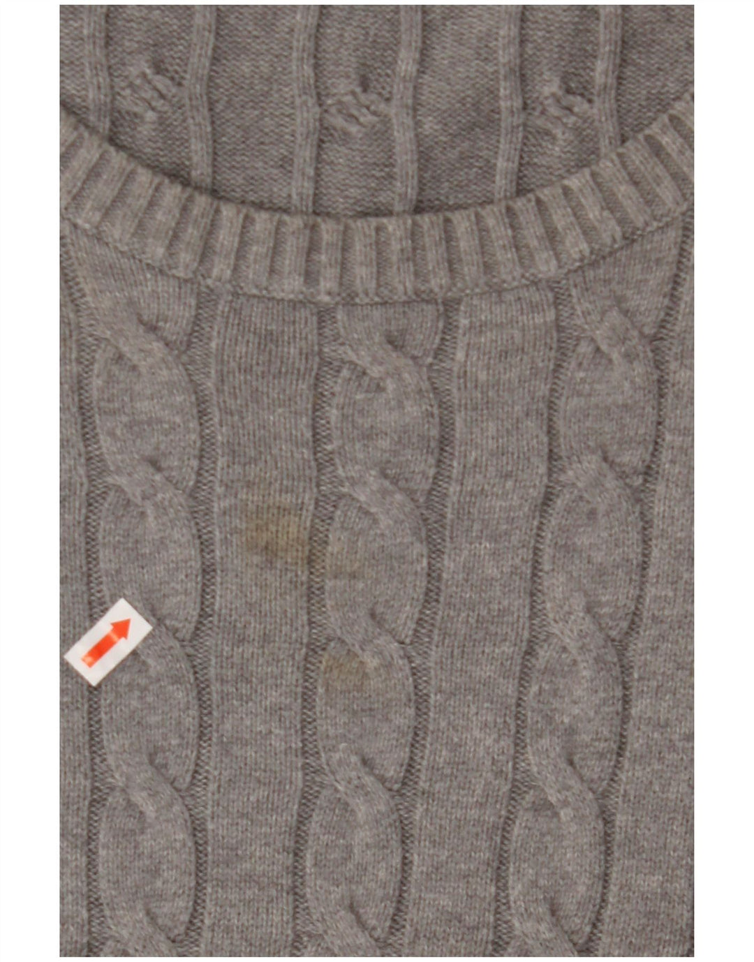 Мужской джемпер с круглым вырезом GANT 3XL, серый хлопок