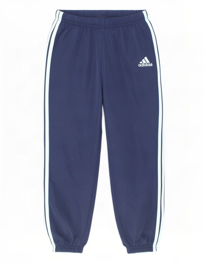 Спортивный костюм Adidas для мальчиков Брюки-джоггеры 3-4 года Темно-синий полиэстер