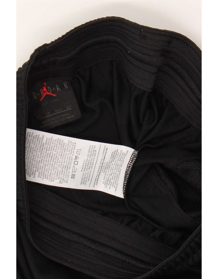Мужские спортивные брюки Jordan Dri Fit XS черные из полиэстера с цветными блоками