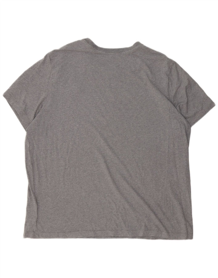 Мужская футболка JORDAN Top 3XL, серый хлопок